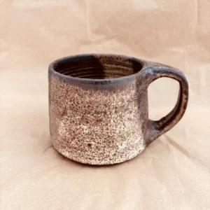 Taza con asa - Gres negro