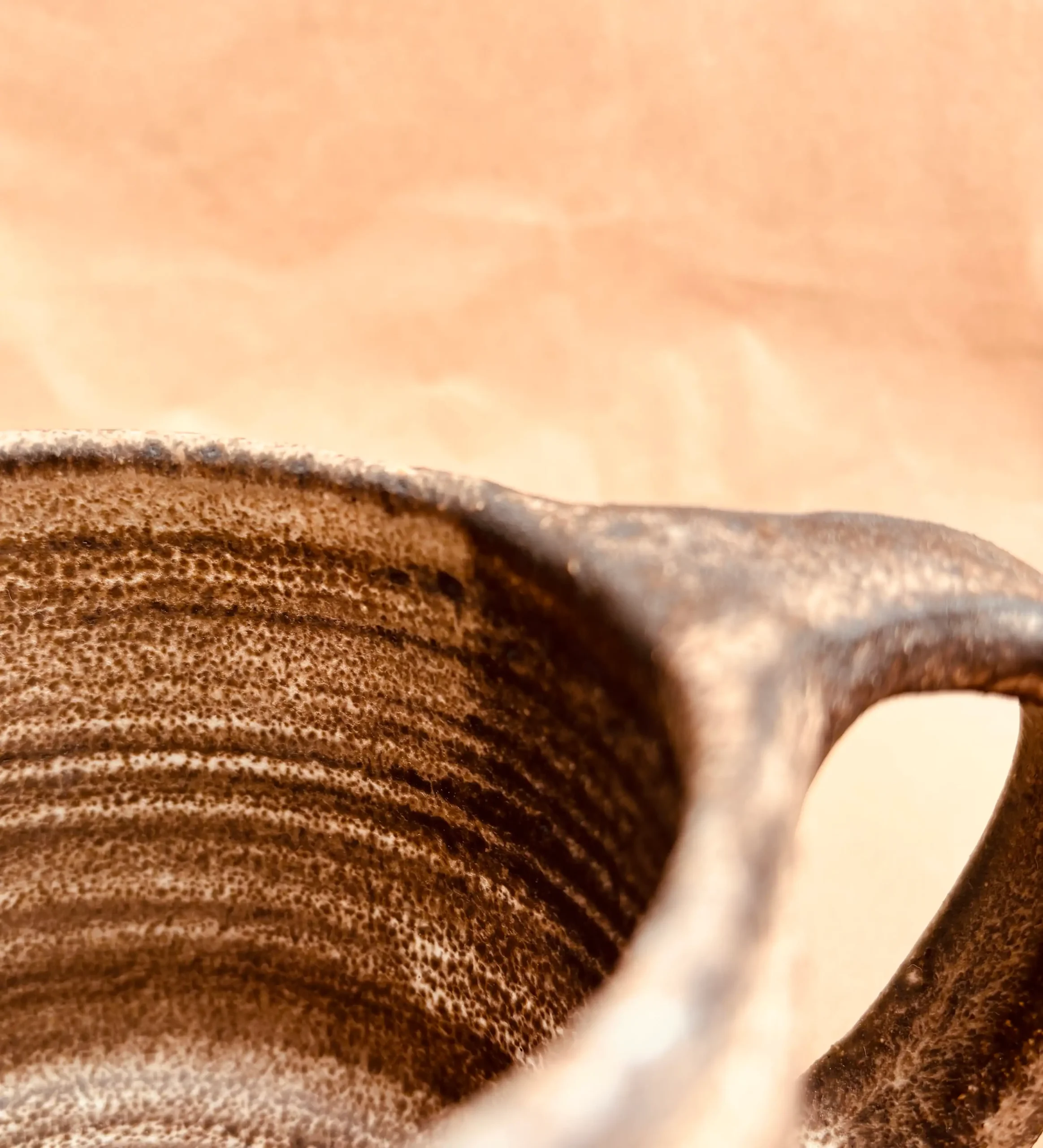 Taza con asa - Gres negro - Imagen 2