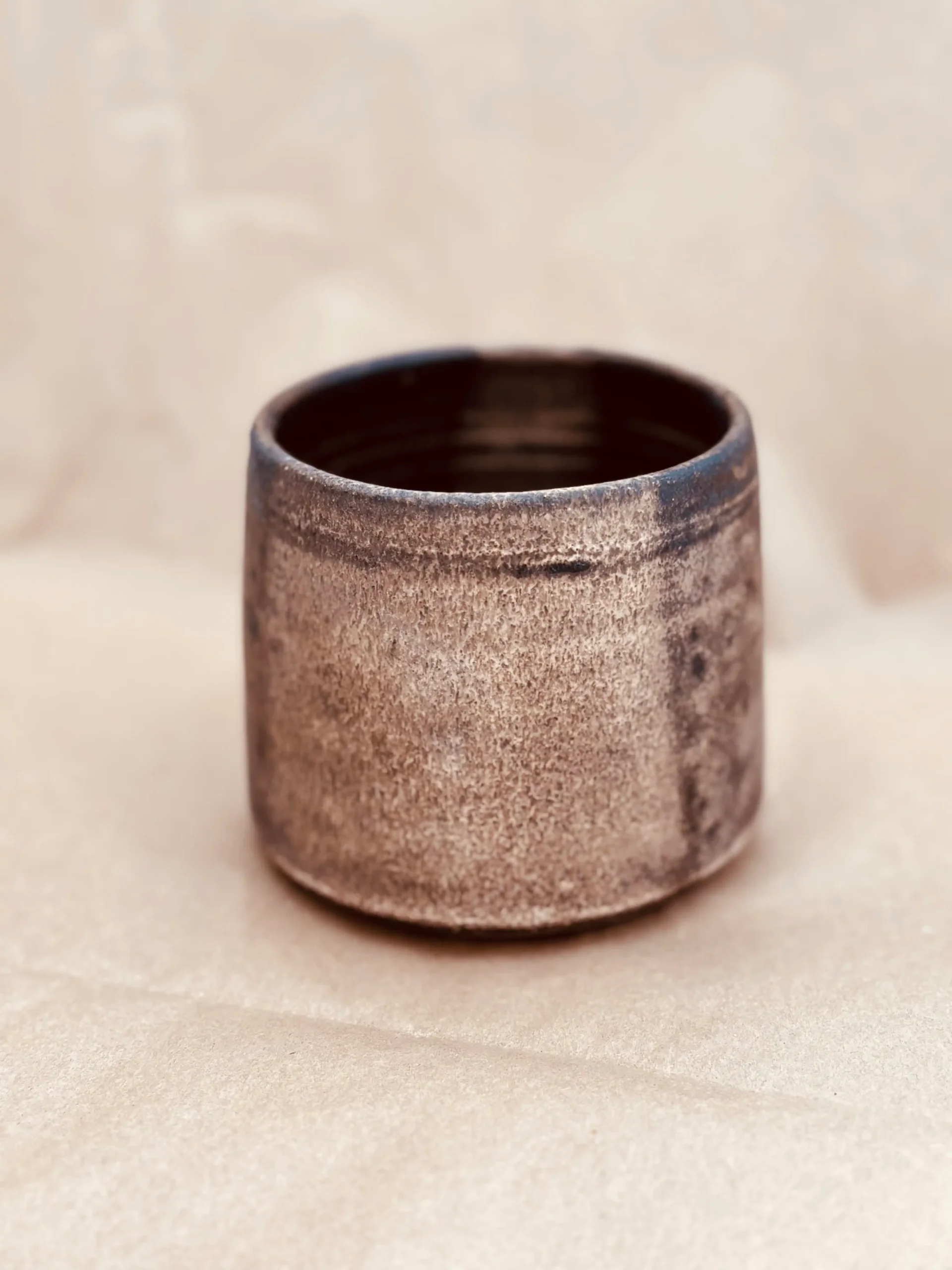 Vaso - Gres negro