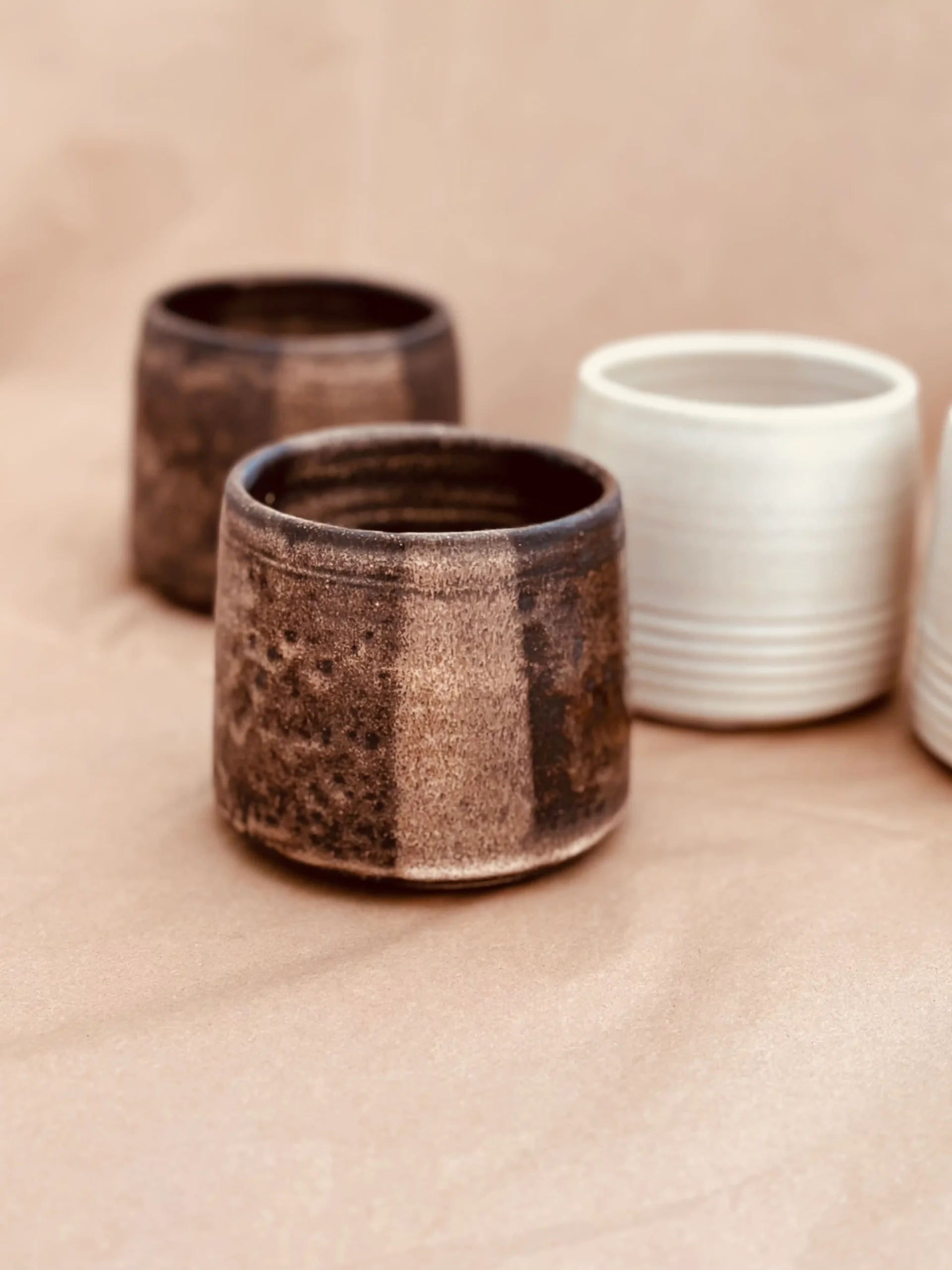 Vaso - Gres negro - Imagen 3