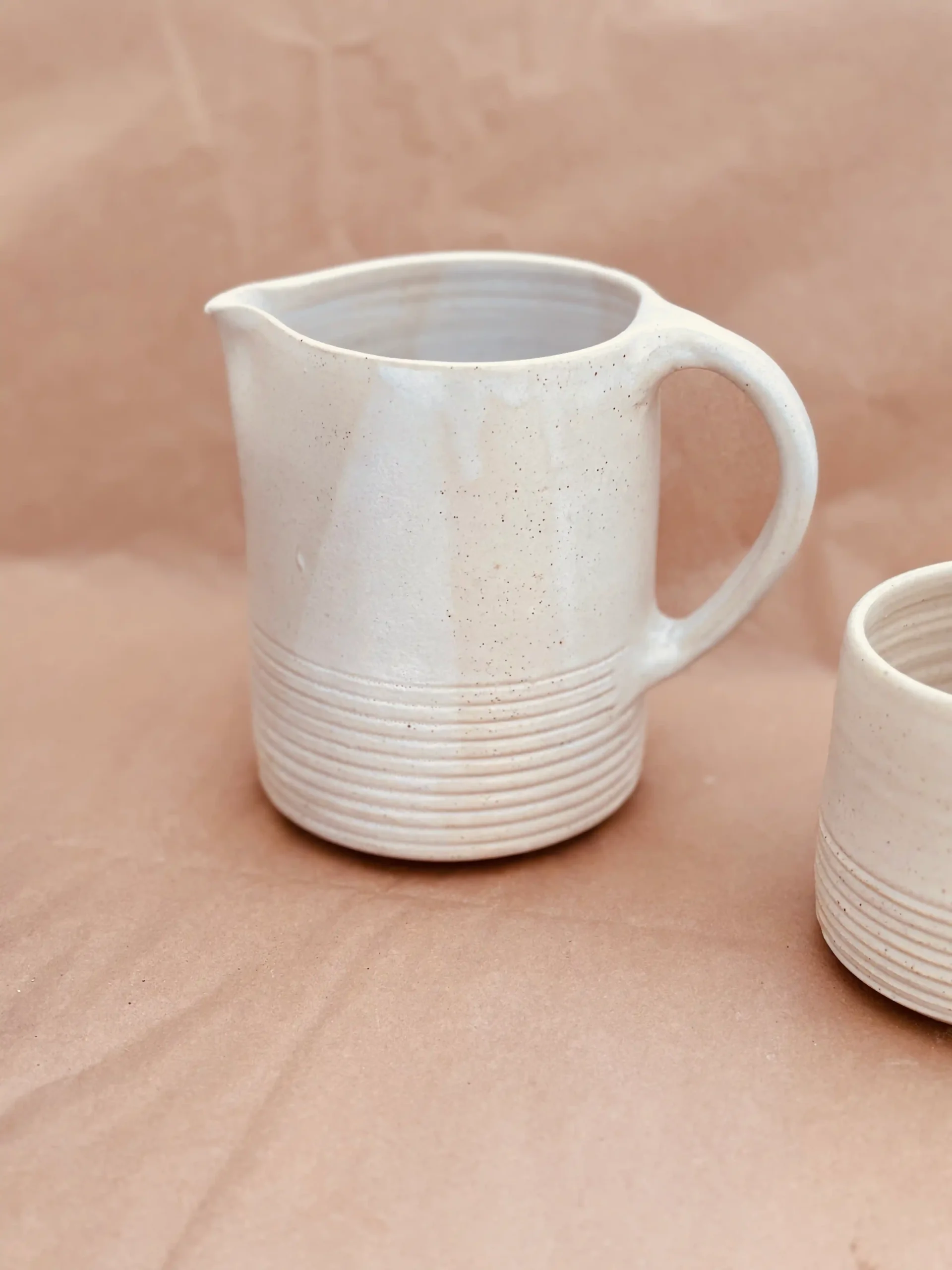 Jarra - Gres blanco - Imagen 3