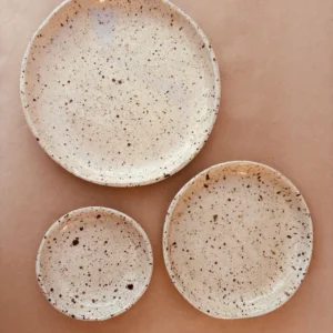 Platos - Gres moteado