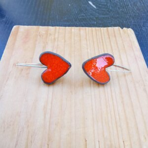 Pendientes Plata Corazón